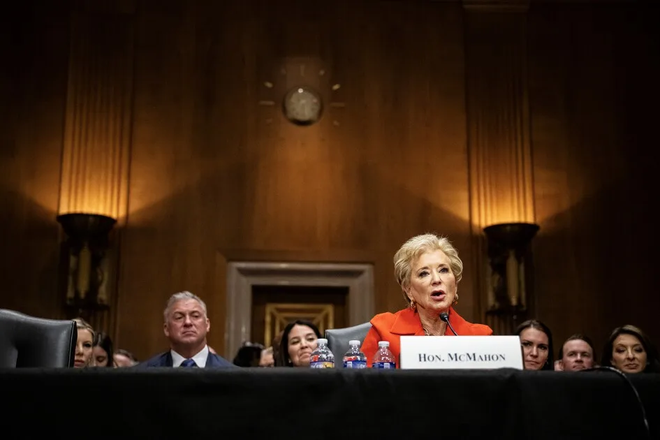 Linda McMahon Says Trump Can’t Eliminate Ed. Dept. Without Congress