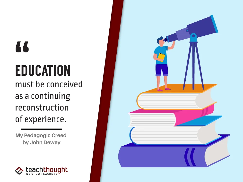 My Pedagogic Creed By John Dewey – TeachThought