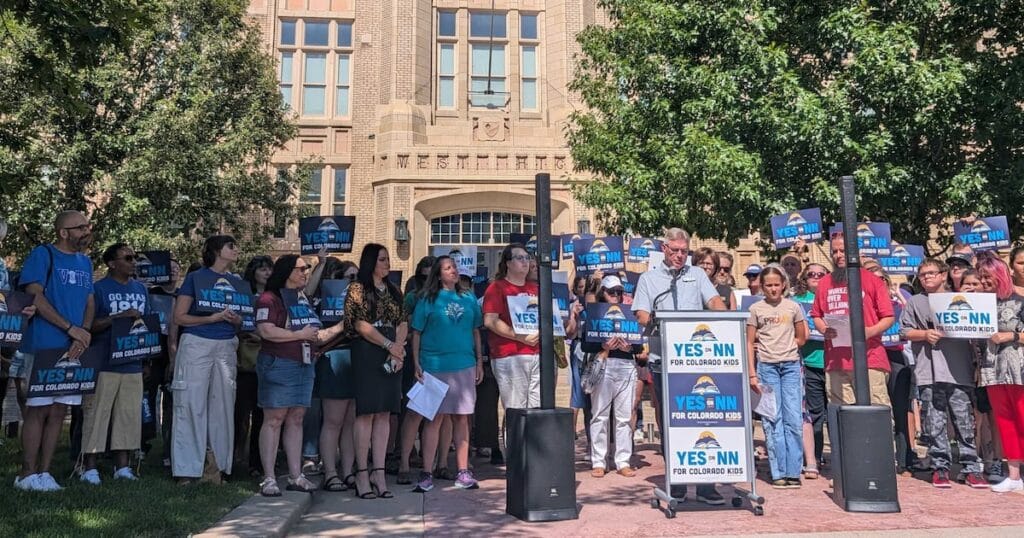 Colorado school funding advocates launch campaign in support of Proposition NN
