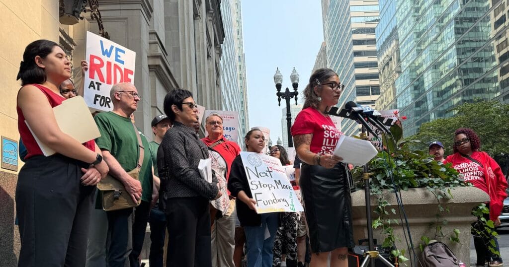 Chicago teachers urge CPS school board to reject proposed furloughs and staff cuts