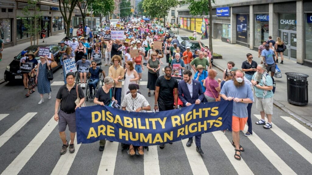 Disability rights upended by Trump DOJ : NPR